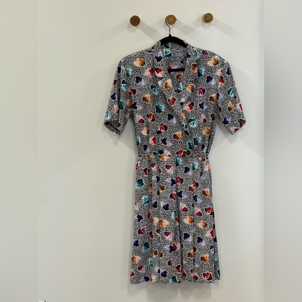 Vintage Liz Claiborne Seashell Romper